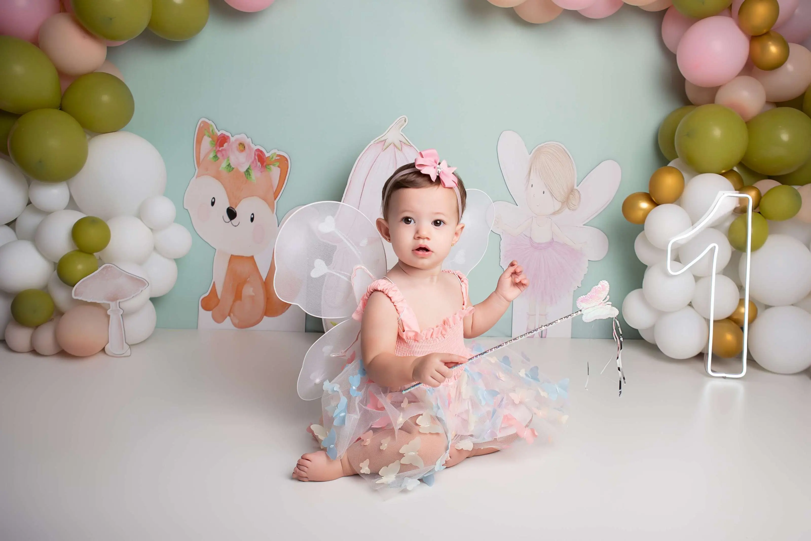 Cenário Smash the Cake Bosque das Fadas