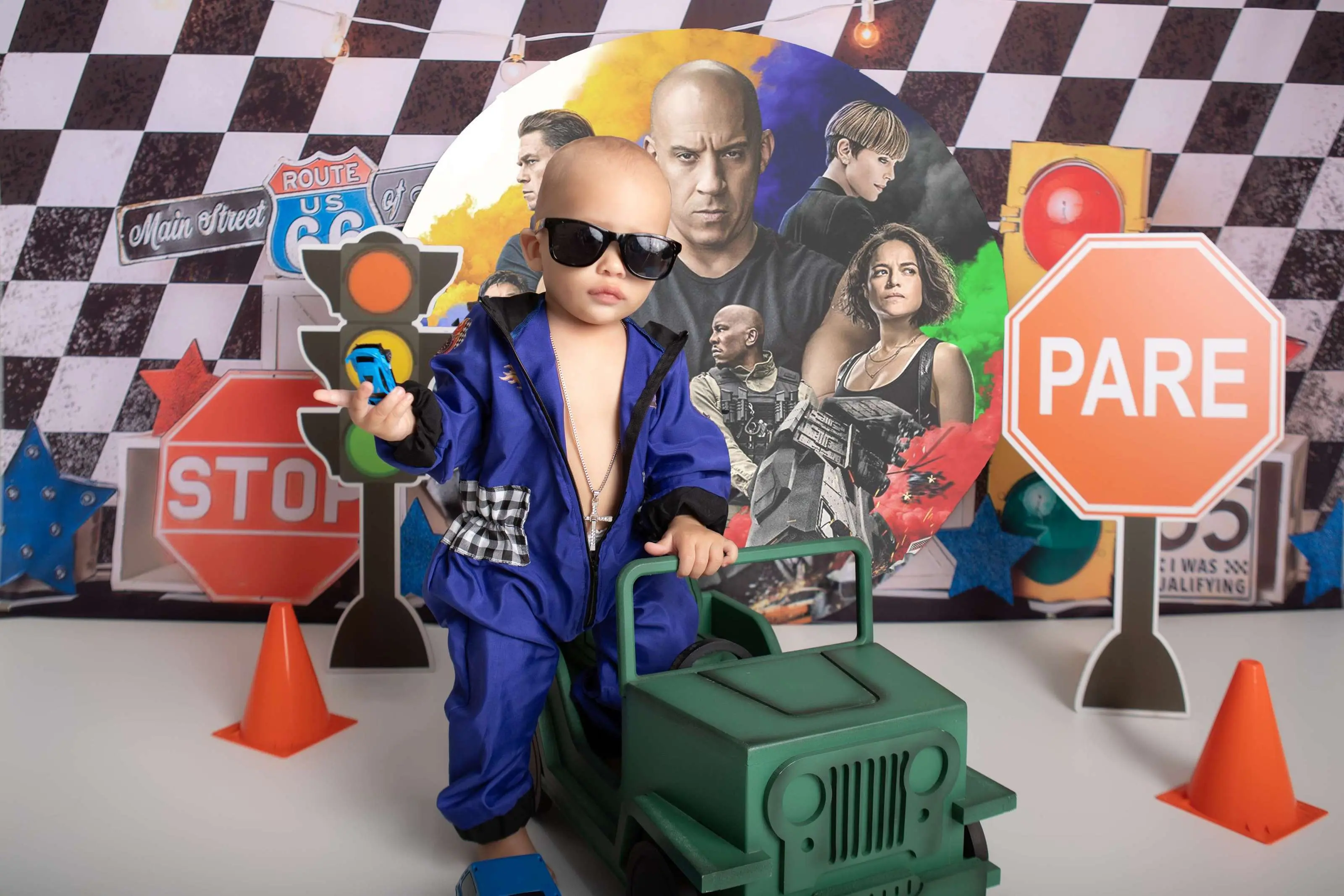 Cenário Velozes e Furiosos