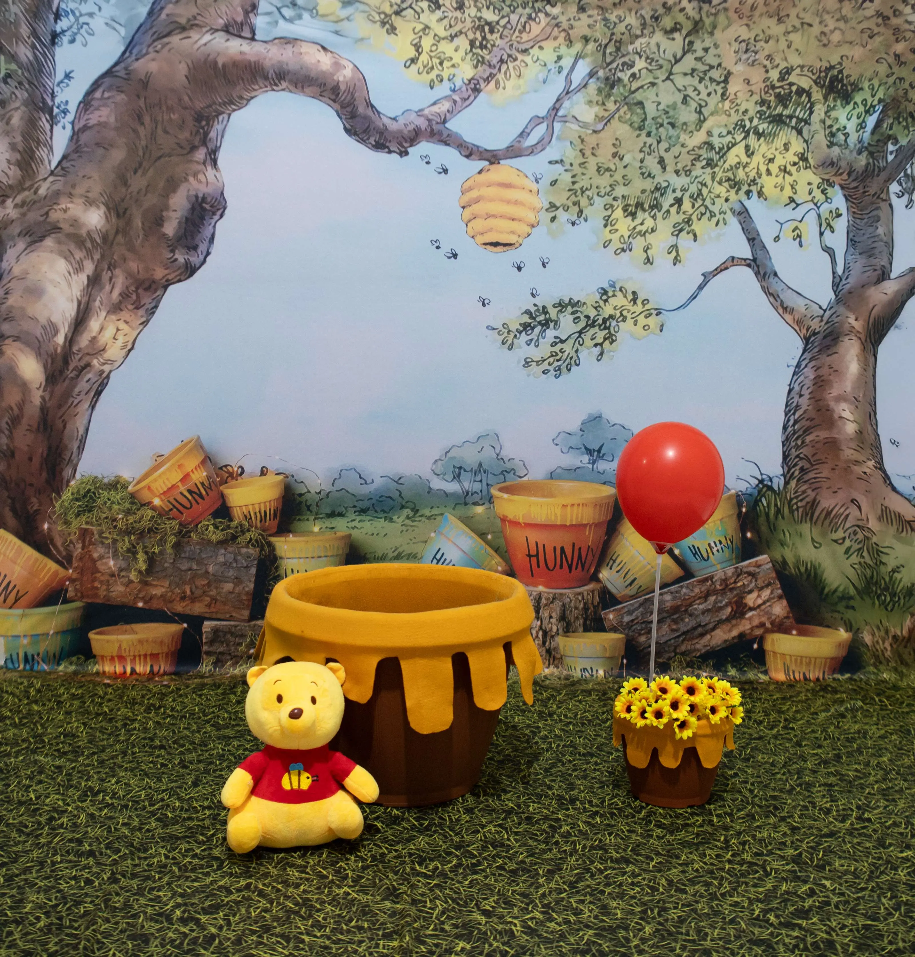 Cenário Ursinho Pooh P