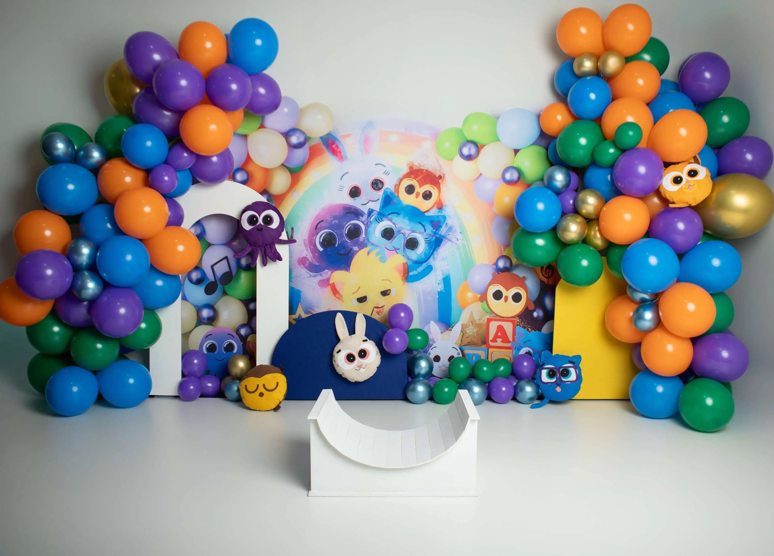 Cenário Smash the Cake Bolofofos