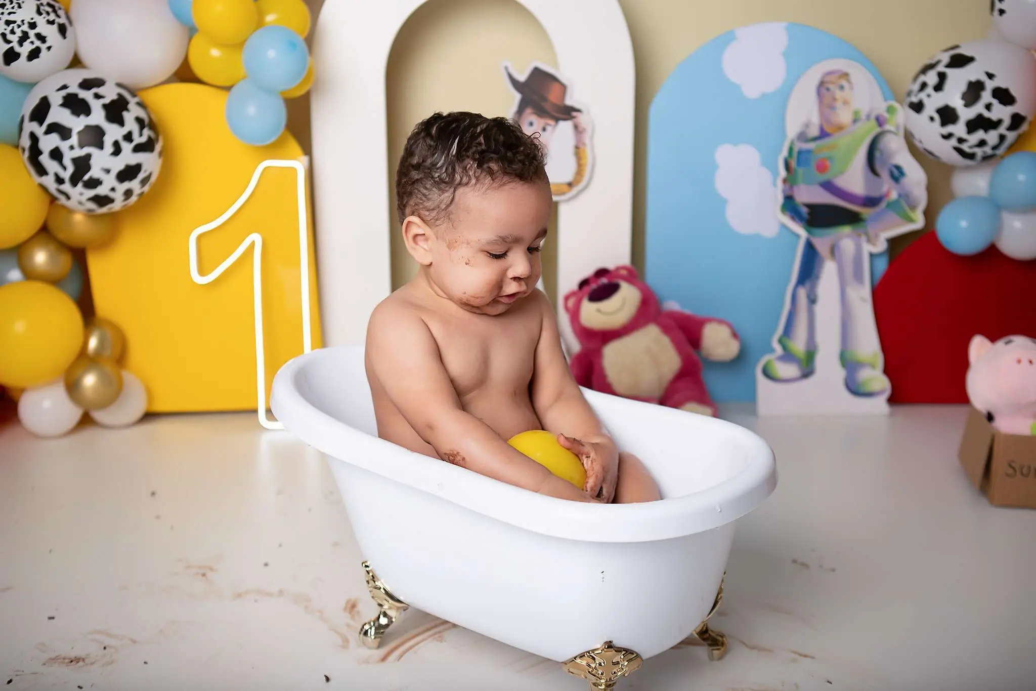 Cenário Smash the Cake Toy Story