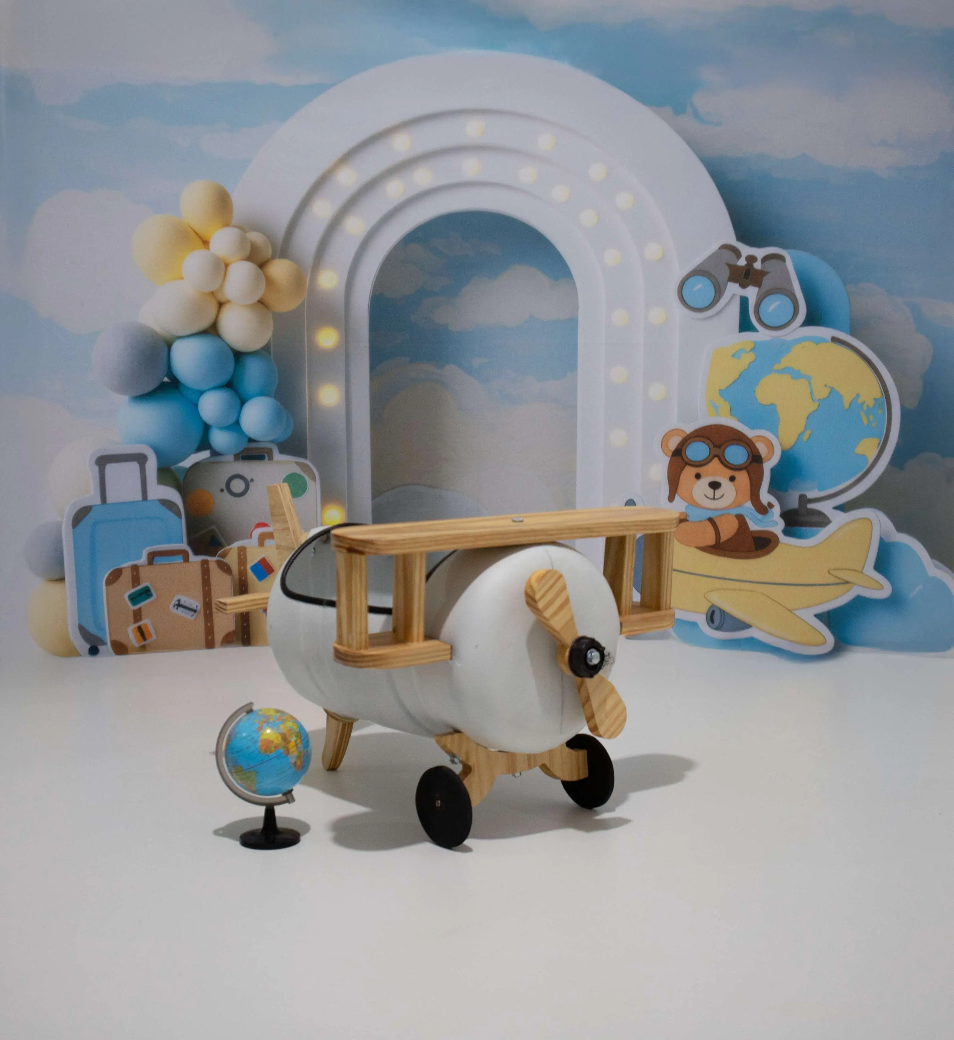 Cenário Ursinho Aviador 1