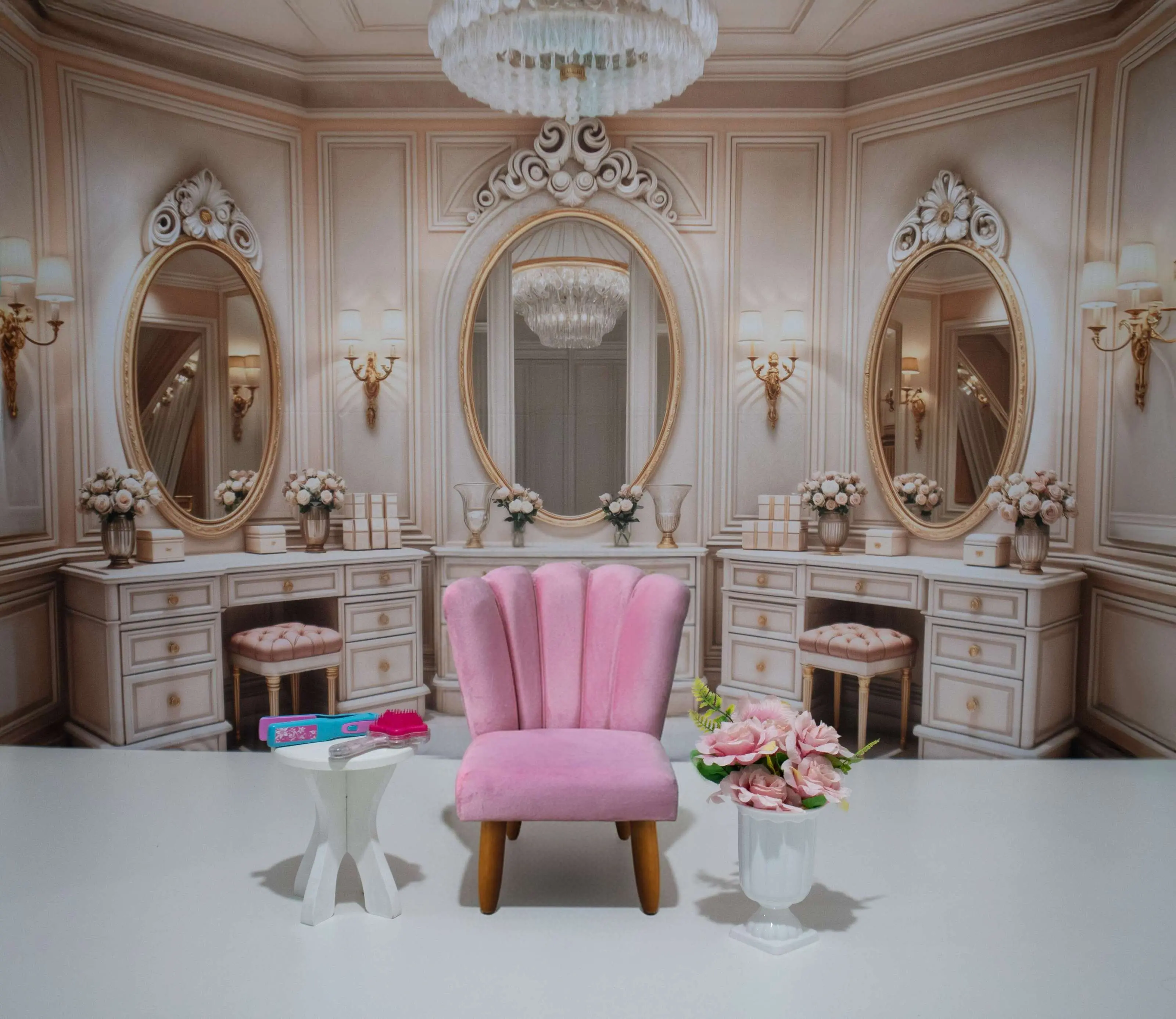 Cenário Salão de Beleza Luxo