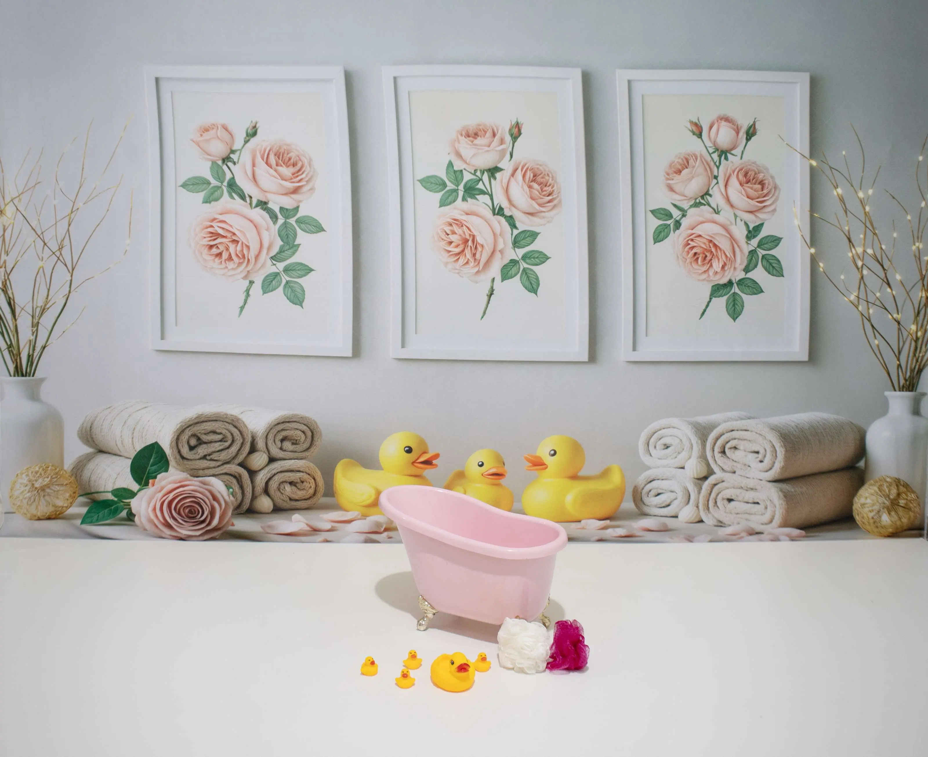 Cenário Banheira Luxo