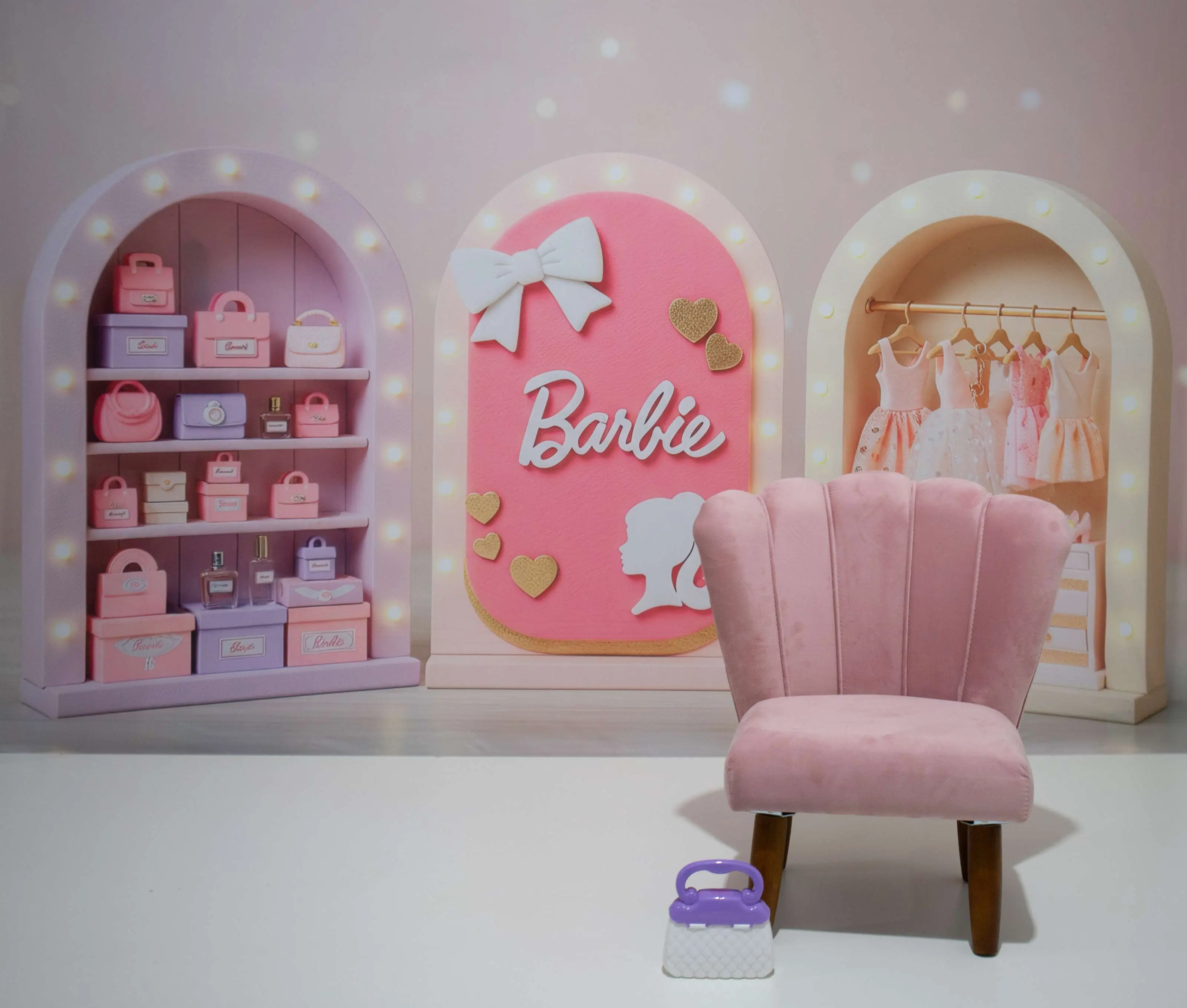 Cenário Barbie Closet