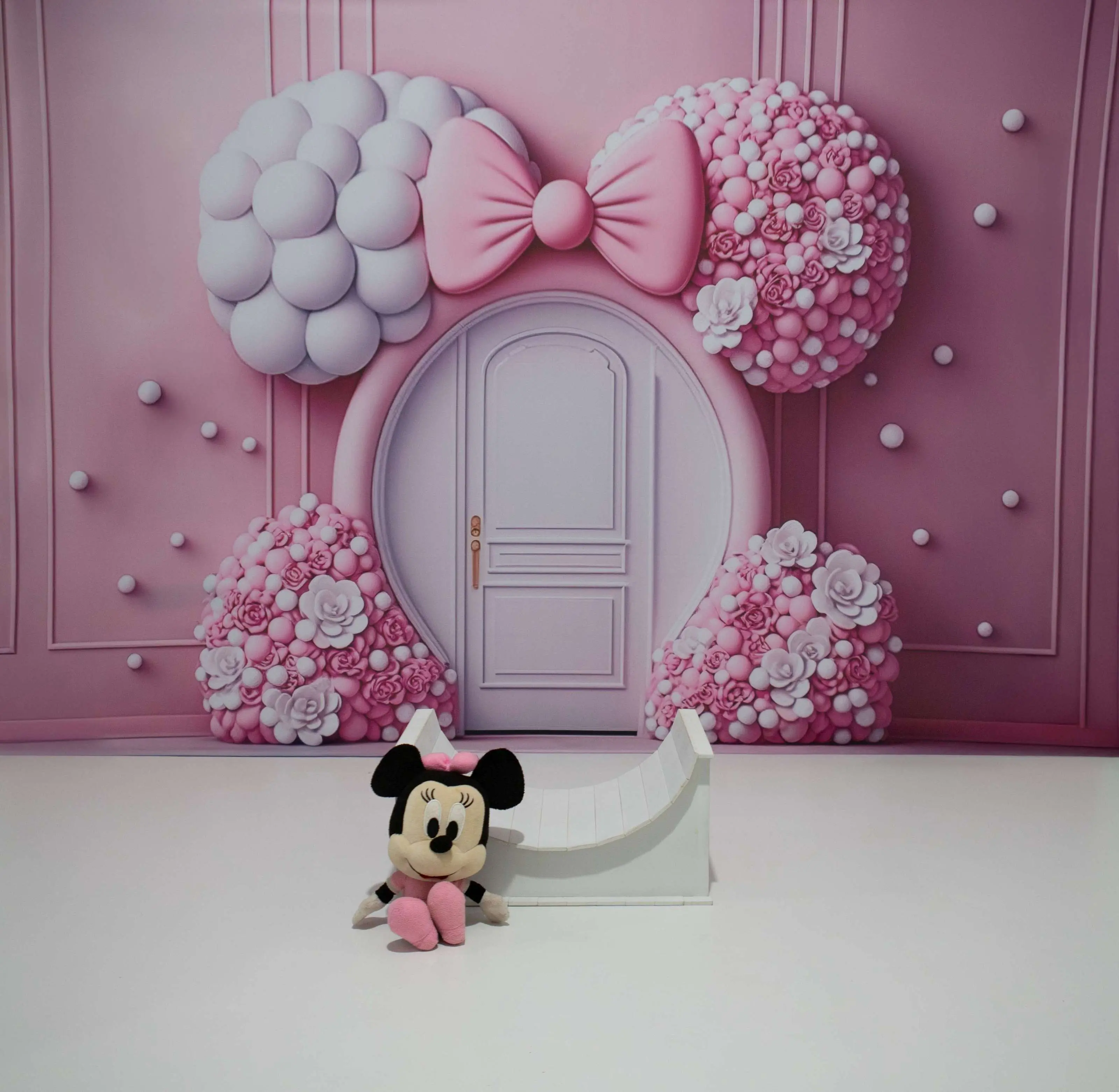 Cenário Minnie Mouse Rosa 2