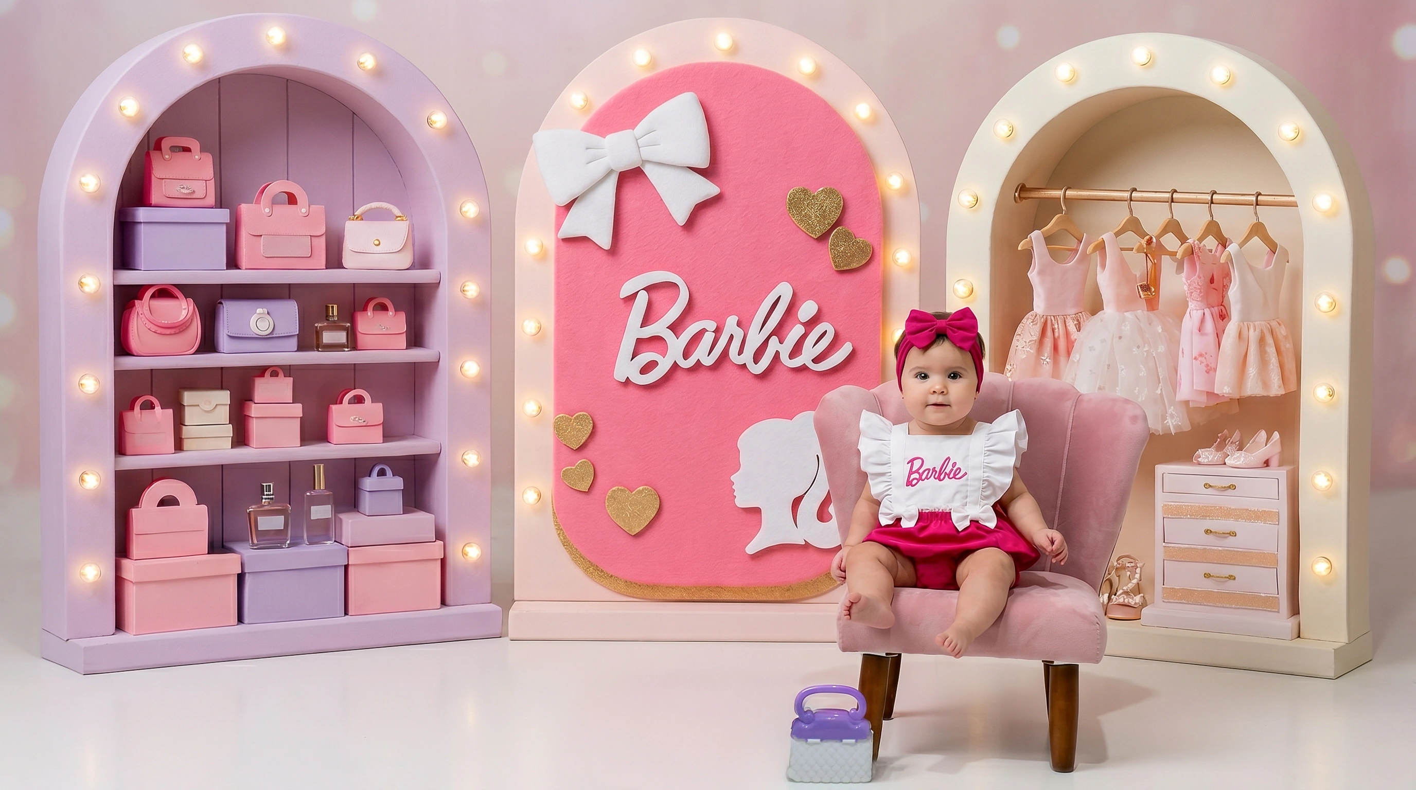 Cenário Barbie Closet