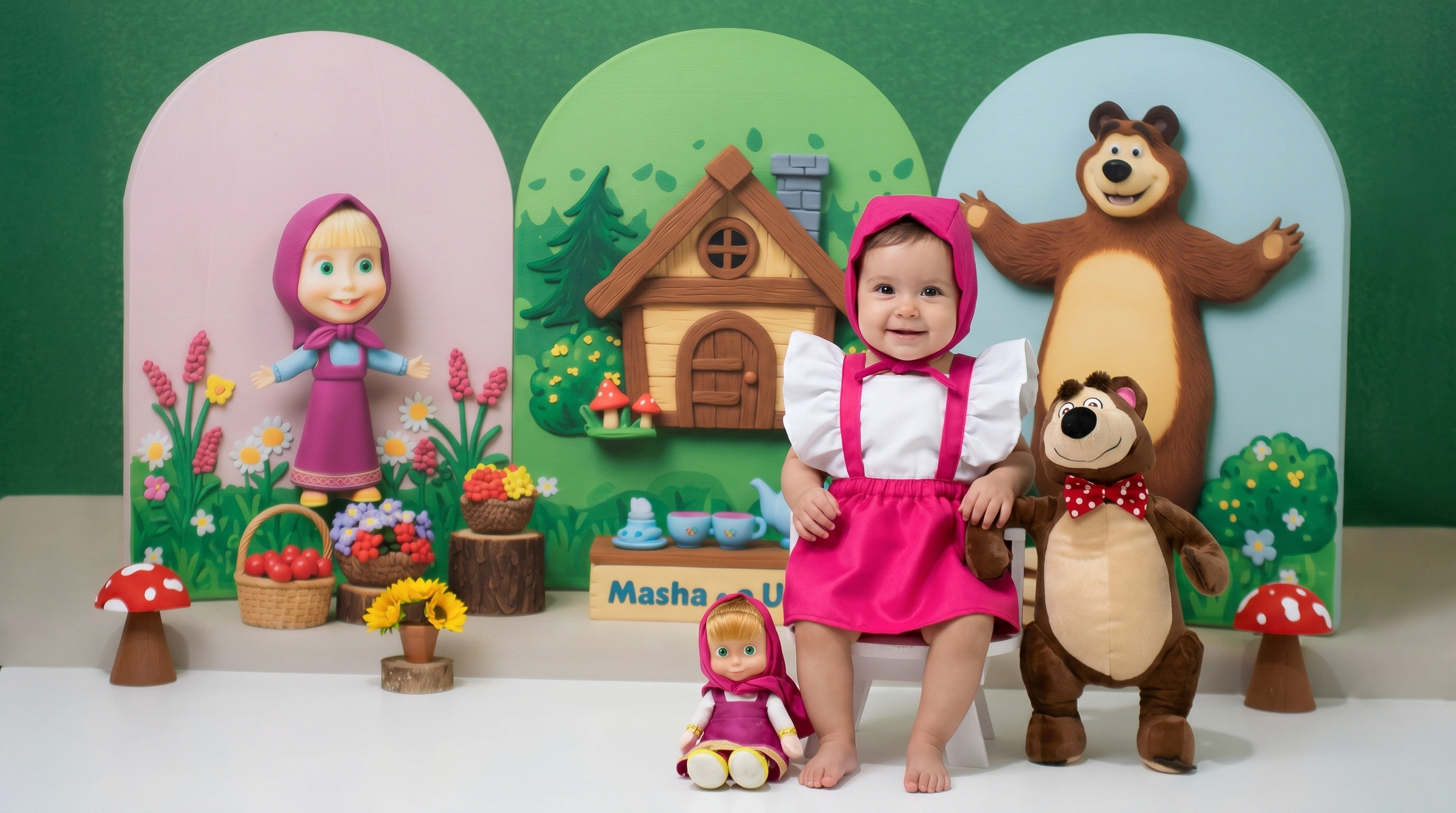Cenário Masha e o Urso