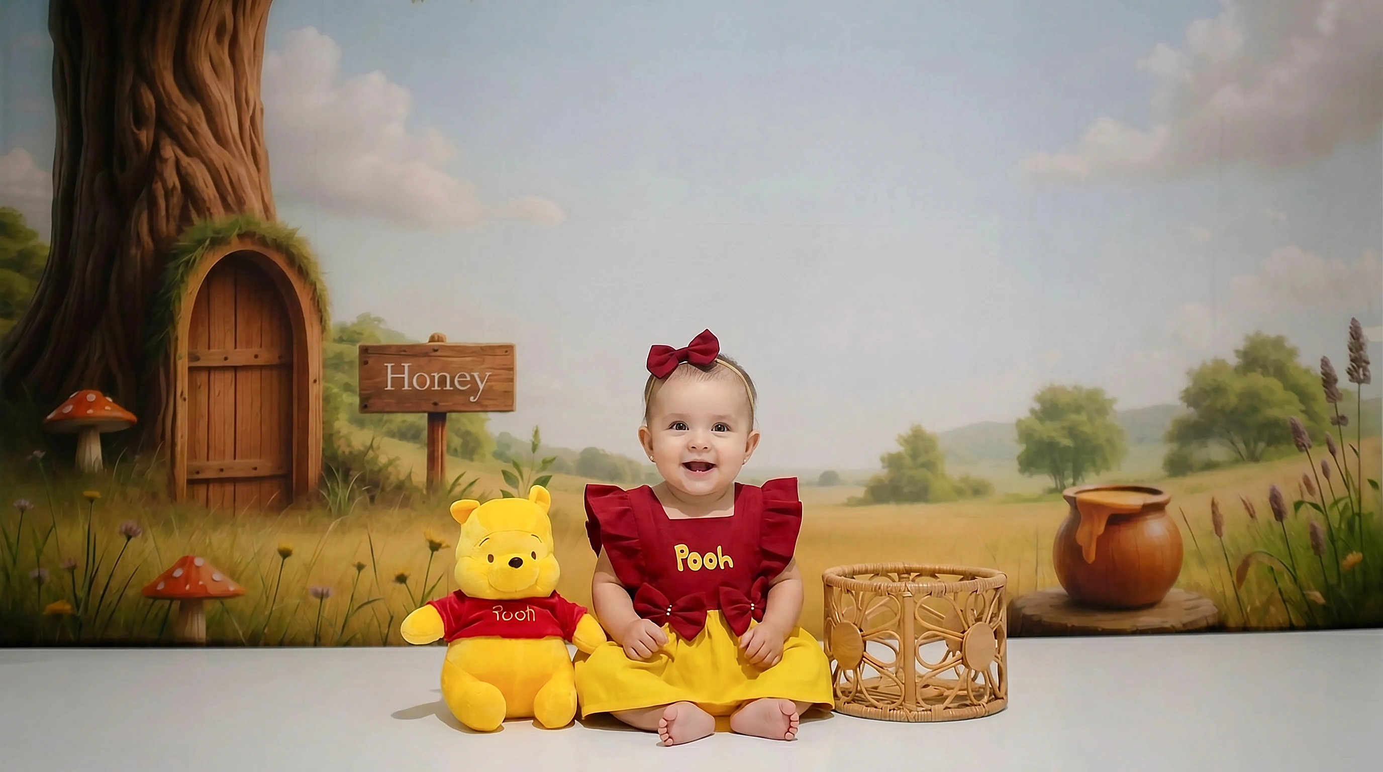 Cenário Ursinho Pooh