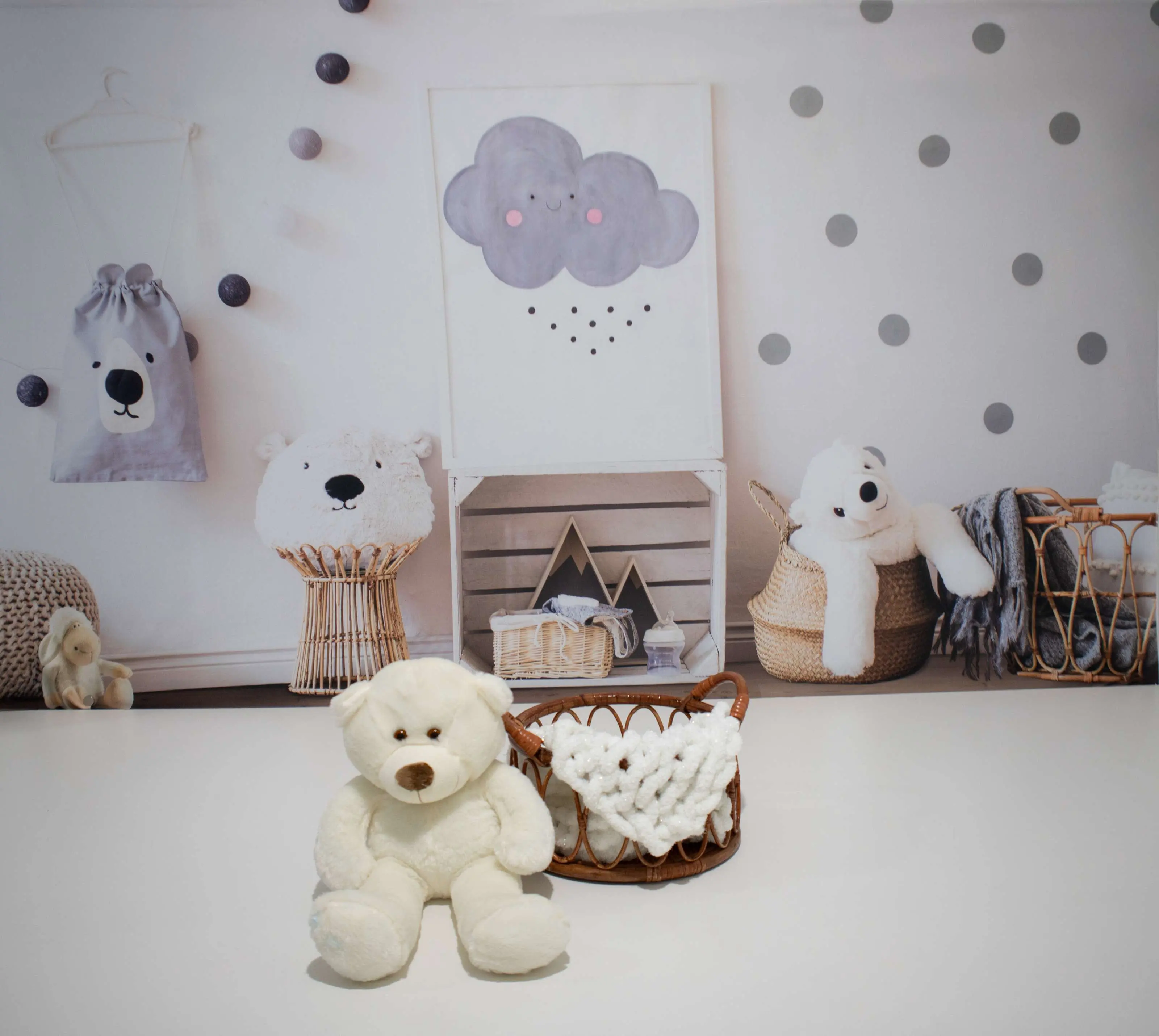 Cenário Quarto com Ursos