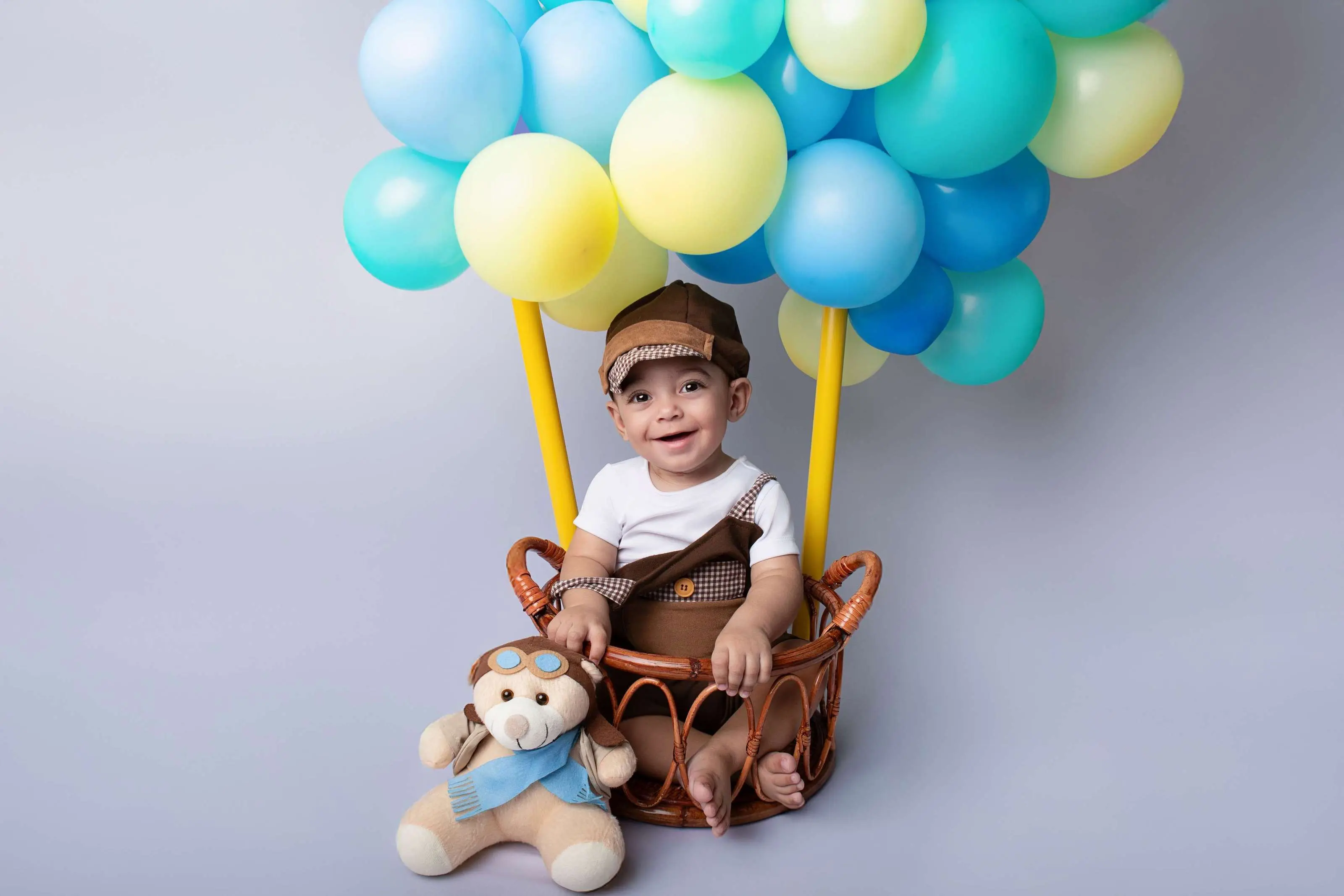 Cenário Clean Balões